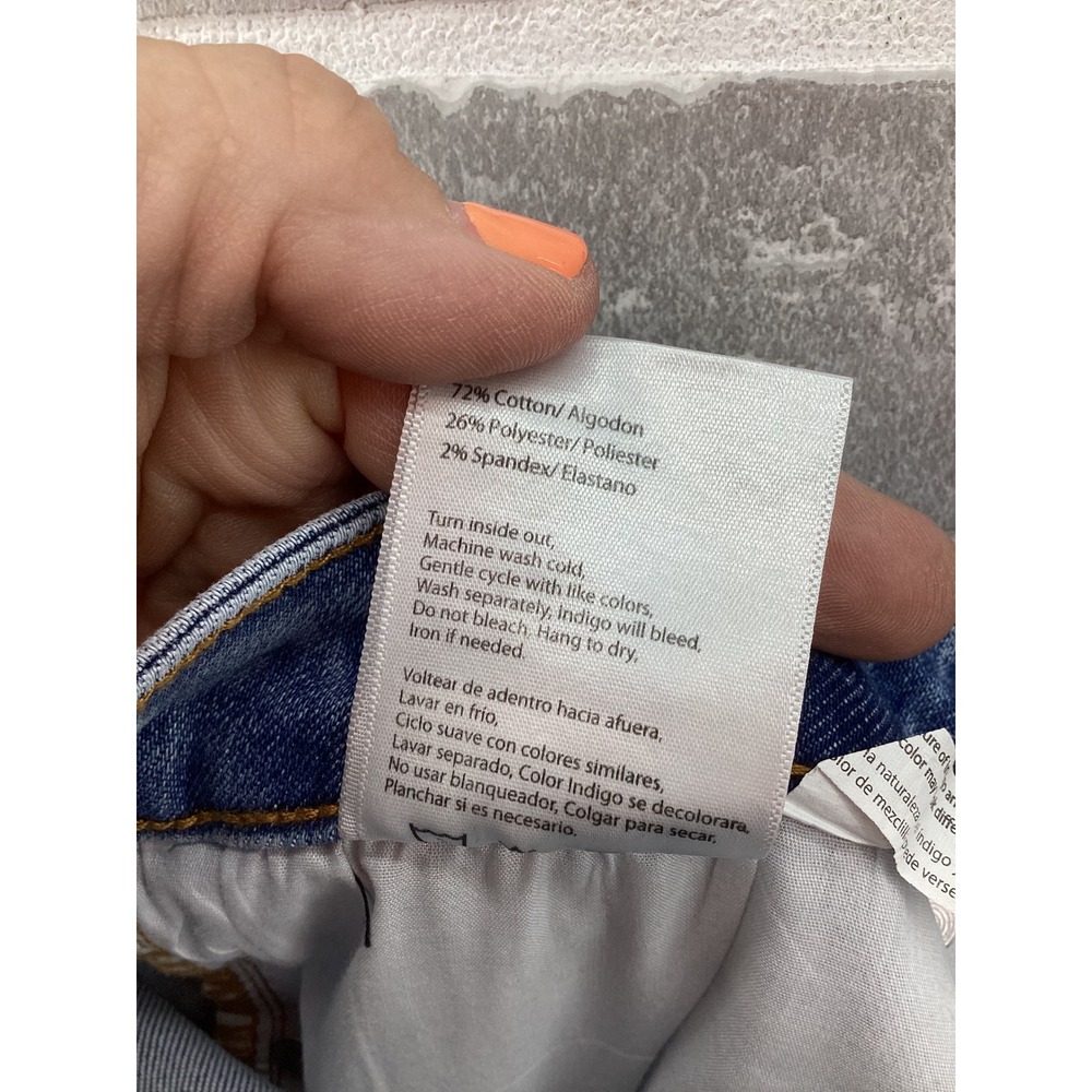 Risen Jeans Los Angeles Womens 2XL Medium Wash High Rise Flare RDP5404CHX NWT - Picture 7 of 7